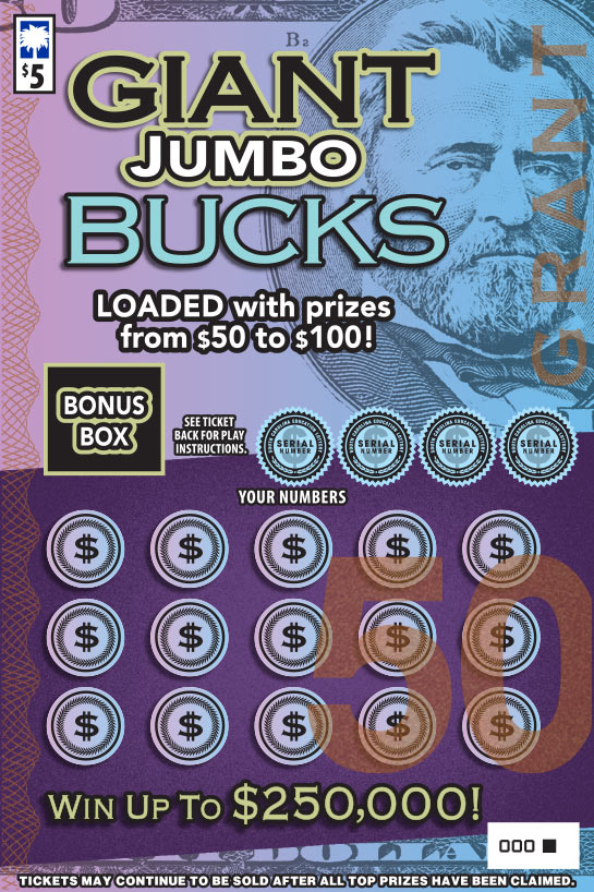 Giant Jumbo Bucks Scratch-Off Game Link