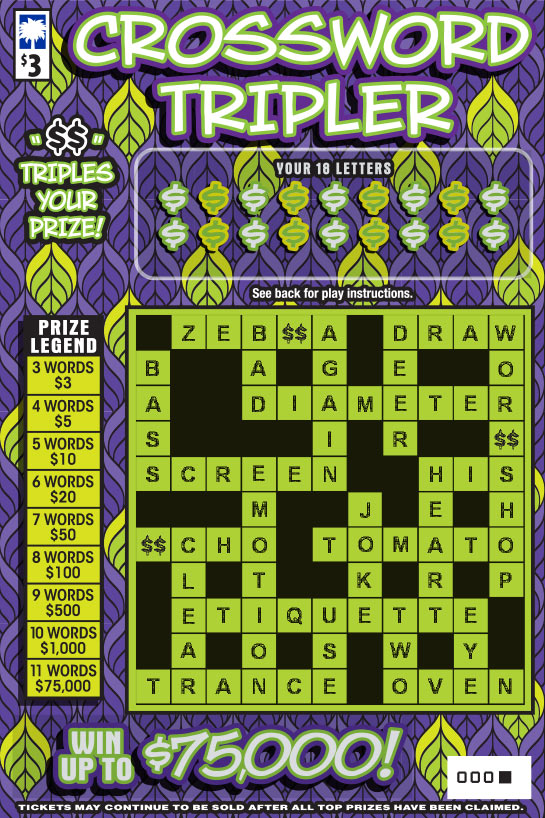 Crossword Tripler Scratch-Off Game Link