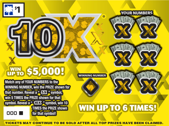 10X the Money Scratch-Off Game Link