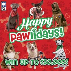 Happy Pawlidays! Scratch-Off Game Link