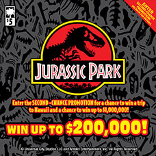 Jurassic Park Scratch-Off Game Link