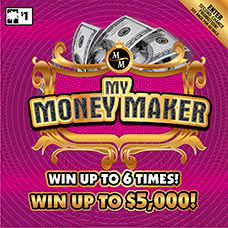 My Money Maker ($1) Scratch-Off Game Link