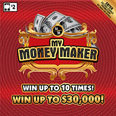 My Money Maker ($2) Scratch-Off Game Link
