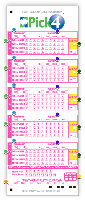 Pick 4 - South Carolina Education Lottery