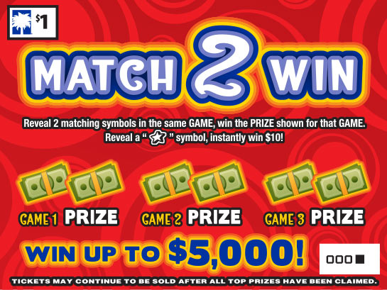 Match 2 Win Scratch-Off Image