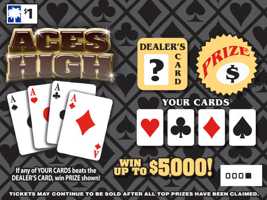 Aces High Scratch-Off Image