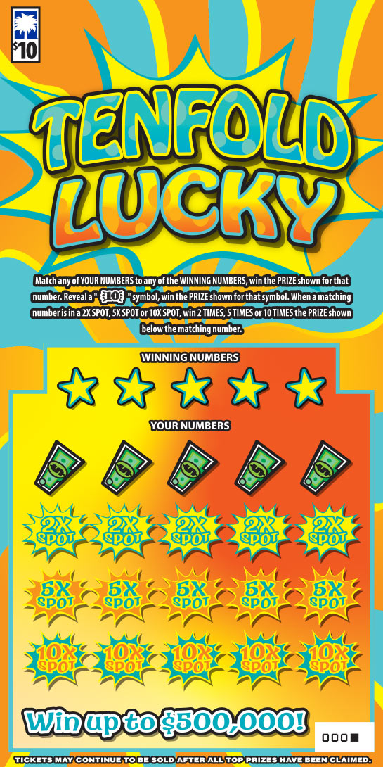 Tenfold Lucky Scratch-Off Image