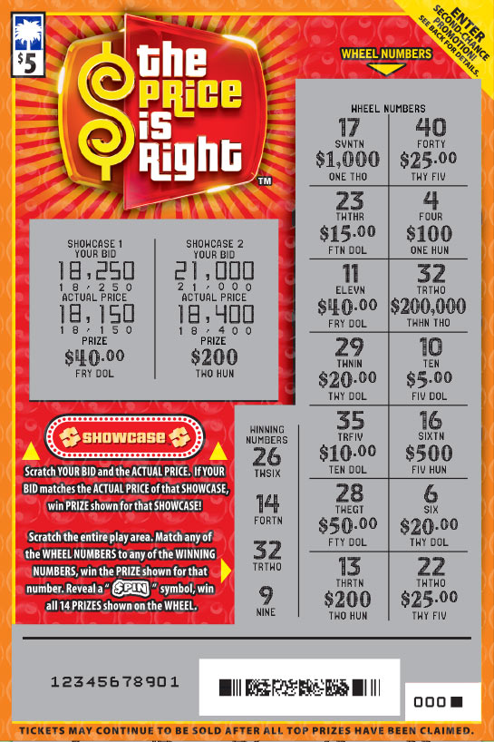 Scratch-Off - THE PRICE IS RIGHT™ (Game #1688) - South Carolina