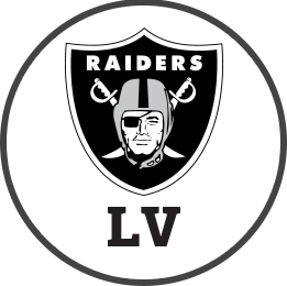 LAS VEGAS RAIDERS Team Logo Image, LV