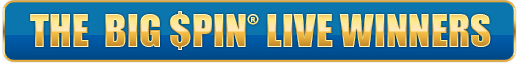 The Big $pin Live Winners Headline